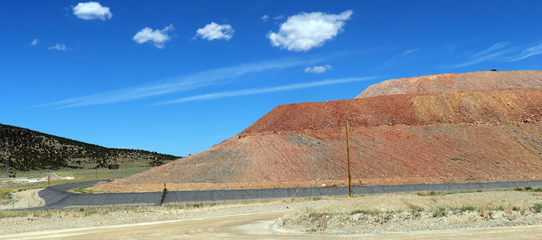 Long Canyon - Leach pad